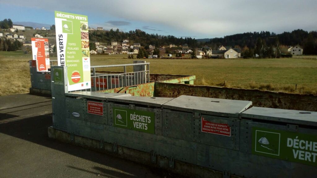 Déchèterie de Saint Alban sur Limagnole - SDEE Lozère