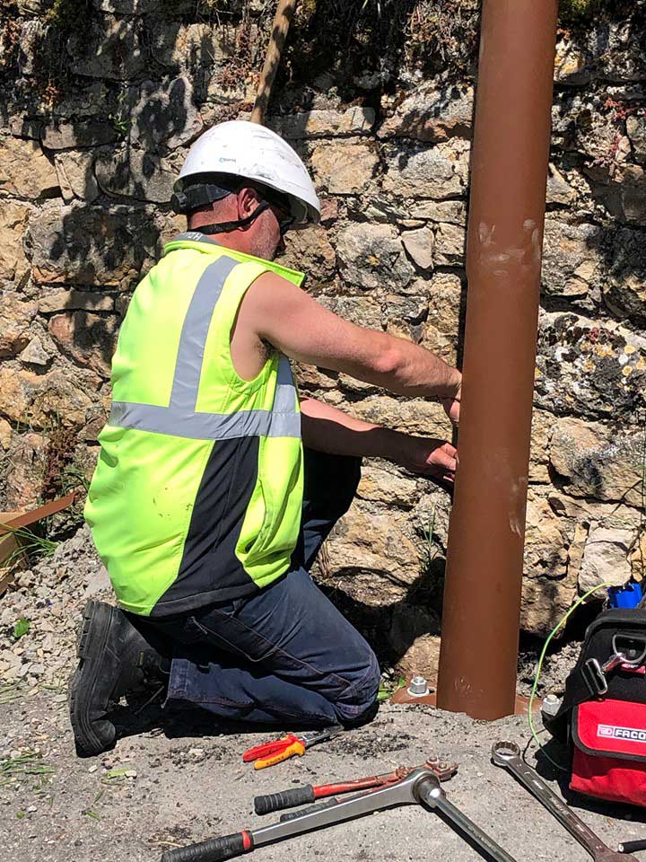 Éclairage public de Barjac - SDEE Lozère