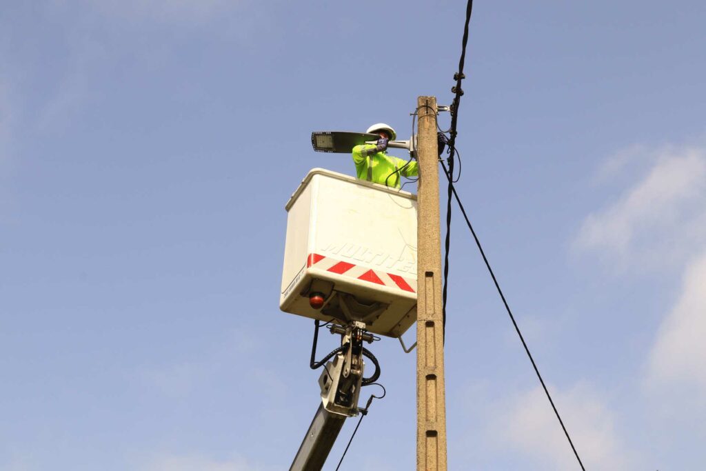Éclairage public de Prades Gorges du Tarn - SDEE Lozère