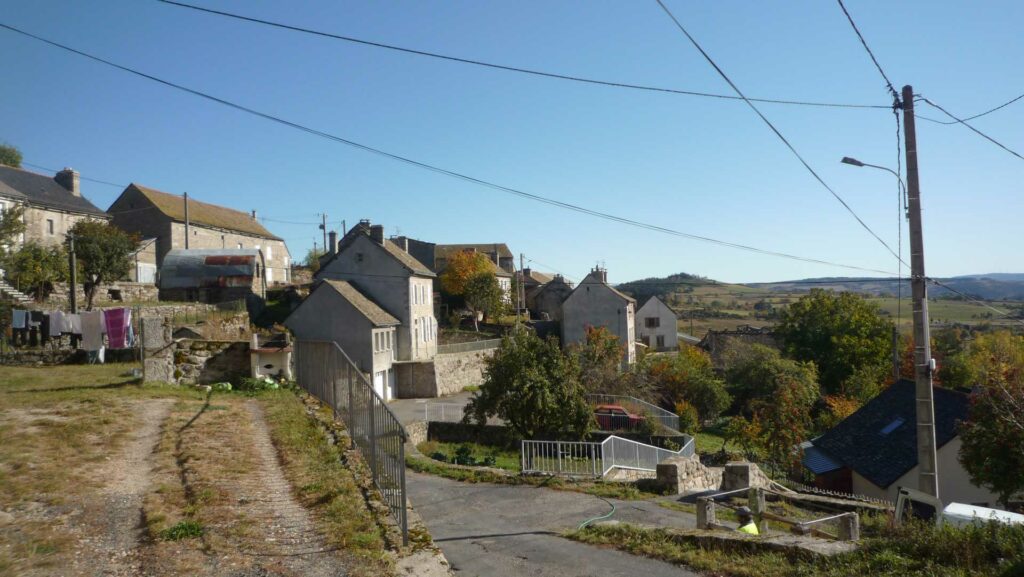 Le Buisson avant travaux - SDEE Lozère