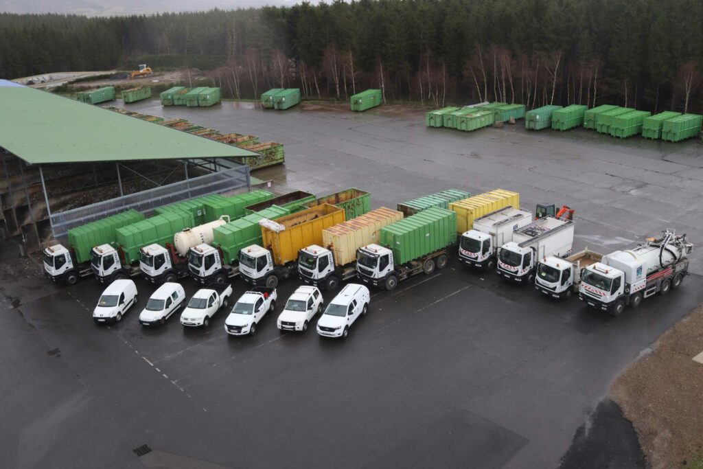 Véhicules de l'usine Rédoundel - SDEE Lozère